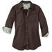 3/4 Sleeve Poplin Shirt