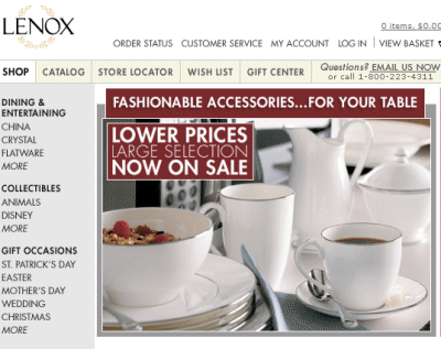 Lenox Coupons