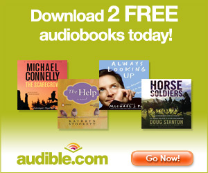 Two FREE Audiobooks RISK-FREE from Audible 