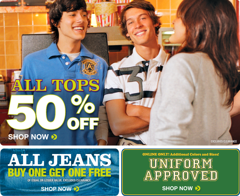 aeropostale coupon codes