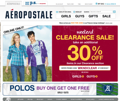 aeropostale coupon codes