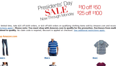 Presidents Day Fashion Sale – Now Through Monday