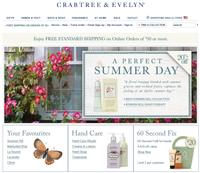 crabtree evelyn