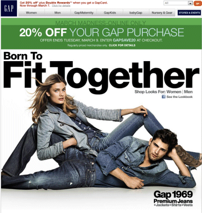 Gap.com Coupon Codes