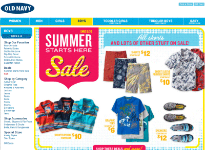 Oldnavy.ca Coupon Codes