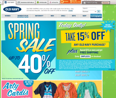 Oldnavy.com Coupon Codes