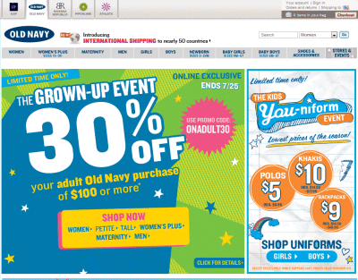 Oldnavy.com Coupon Codes