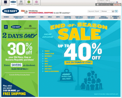 Oldnavy.com Coupon Codes