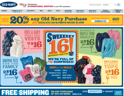 Oldnavy.com Coupon Codes