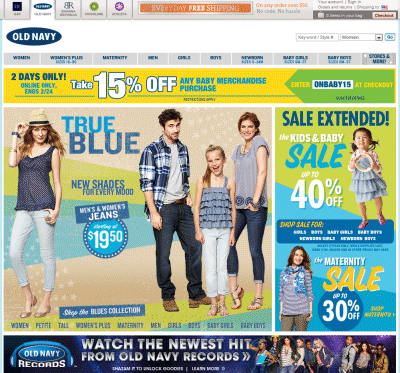 Oldnavy.com Coupon Codes