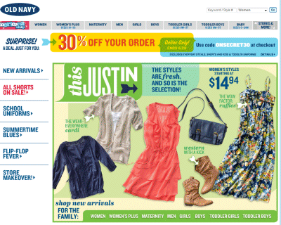 Oldnavy.com Coupon Codes