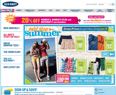 Oldnavy.com Coupon Codes