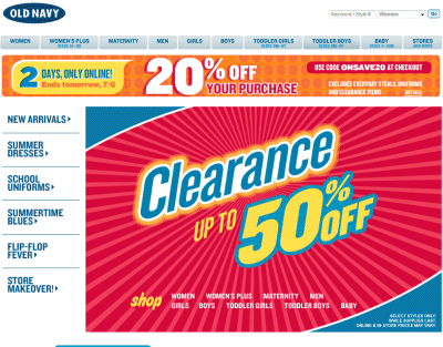 Oldnavy.com Coupon Codes