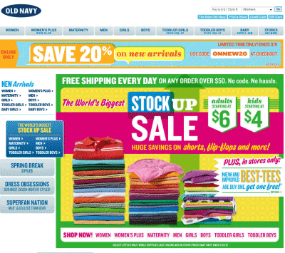 Oldnavy.com Coupon Codes