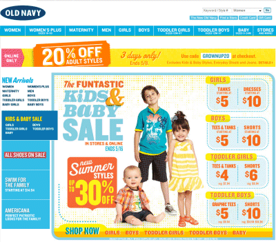 Oldnavy.com Coupon Codes