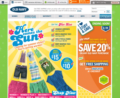 Oldnavy.com Coupon Codes