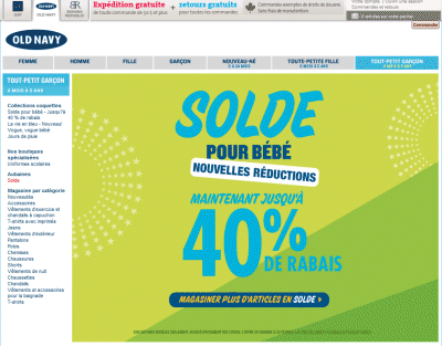 Oldnavy.ca Coupon Codes