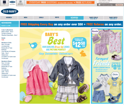 Oldnavy.ca Coupon Codes