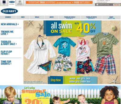 Oldnavy.ca Coupon Codes