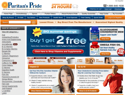 Puritan’s Pride Coupon Codes