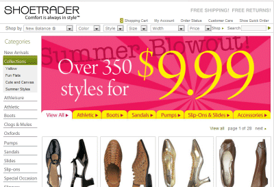 shoe trader