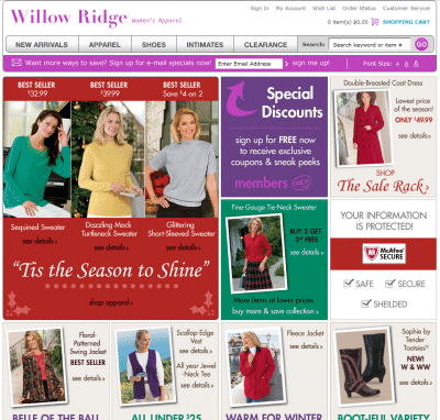 Willow Ridge Catalog